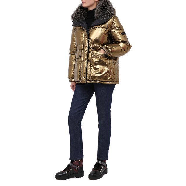 фото Кожаные ботинки trekkgirl valentino