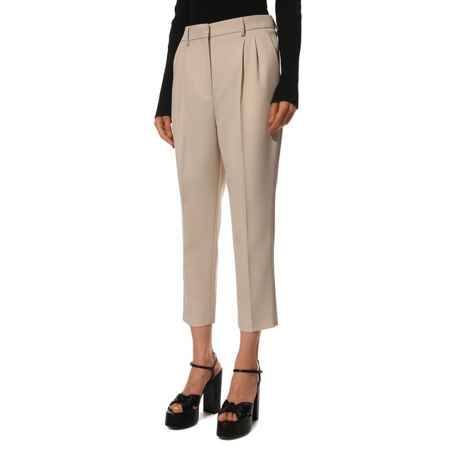 фото Шерстяные брюки lanvin