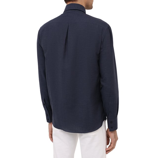 фото Хлопковая рубашка brunello cucinelli