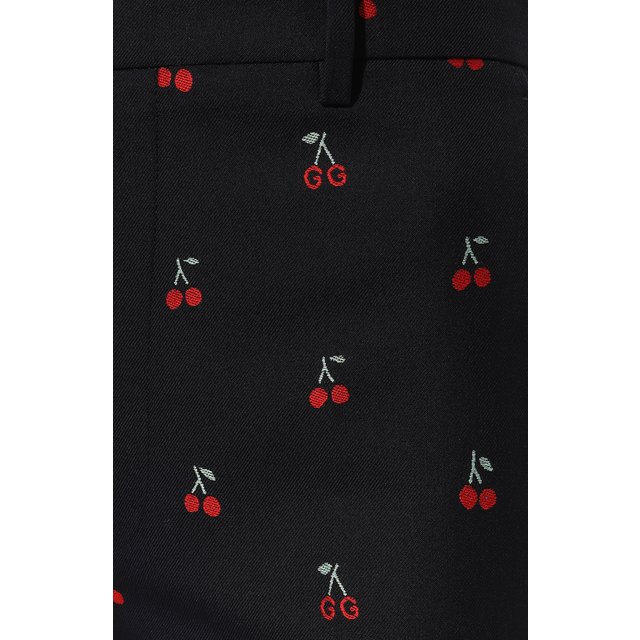 фото Брюки из хлопка и шерсти gucci