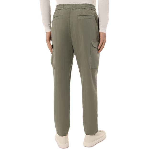 фото Хлопковые брюки brunello cucinelli