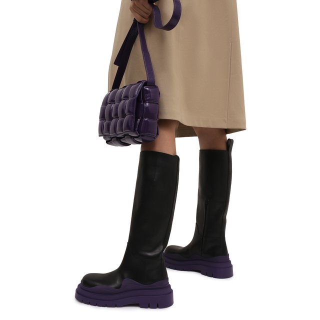 фото Кожаные сапоги bv tire bottega veneta