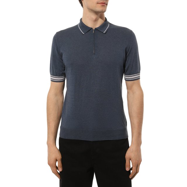 фото Хлопковое поло fioroni