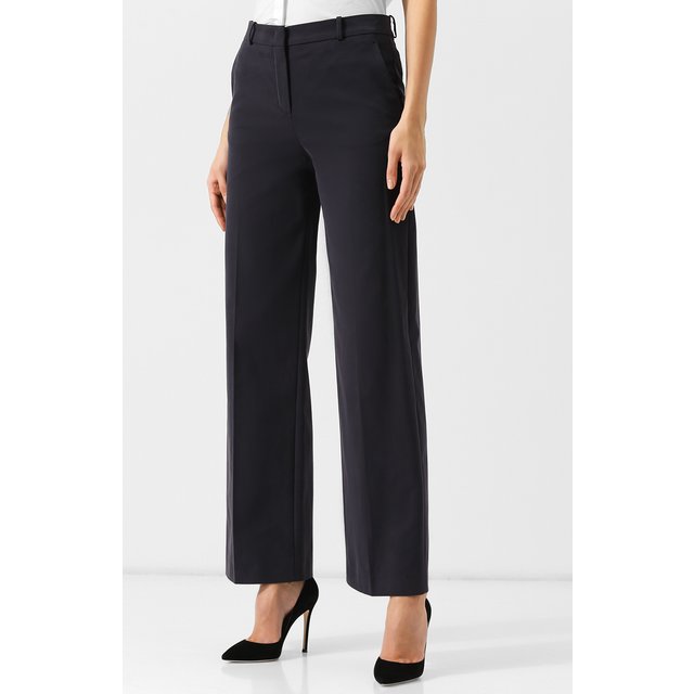 фото Однотонные брюки из хлопка loro piana