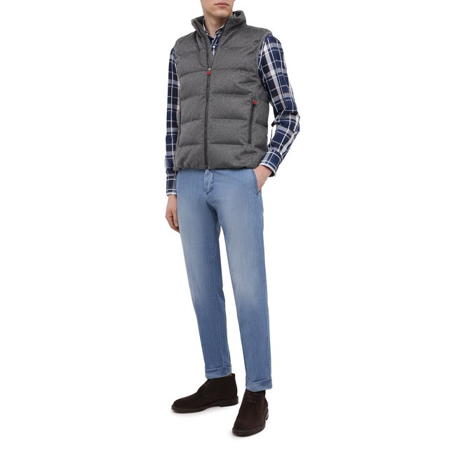 фото Пуховый жилет kiton