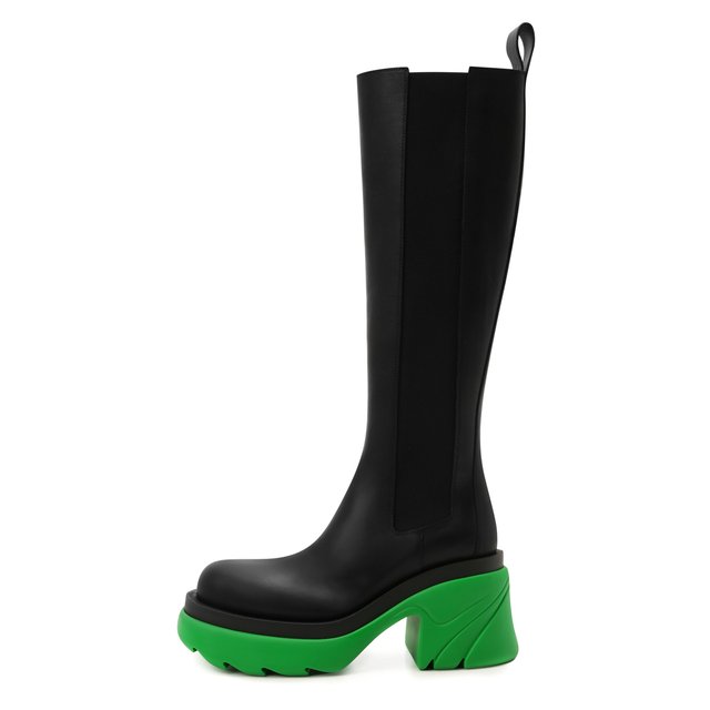 фото Кожаные сапоги bottega veneta