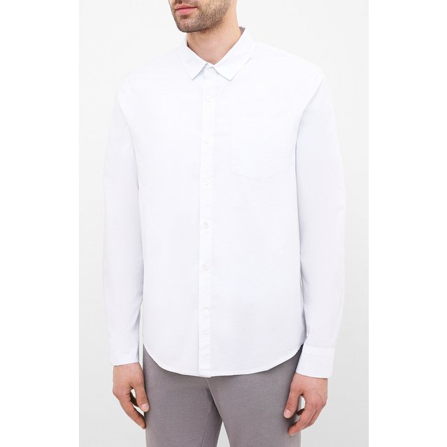 фото Хлопковая рубашка james perse