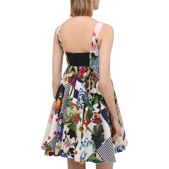 фото Хлопковое платье dolce & gabbana