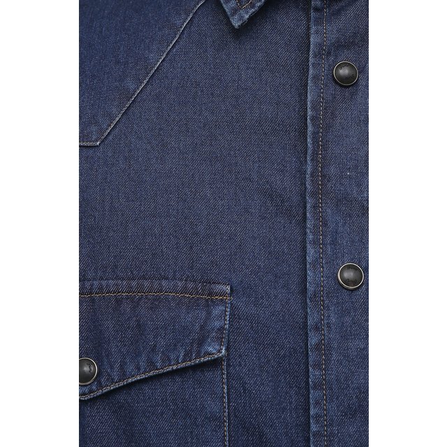 фото Джинсовая рубашка brioni