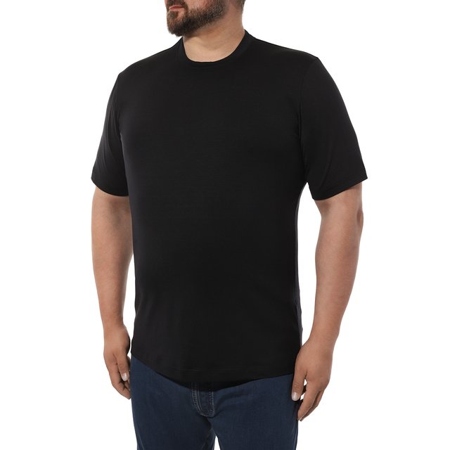 фото Шелковая футболка marco pescarolo