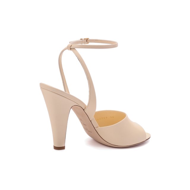 фото Кожаные босоножки saint laurent