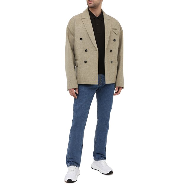 фото Хлопковое поло bottega veneta