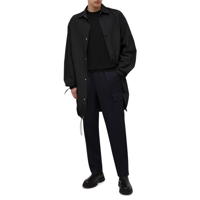 фото Шерстяные брюки-карго brunello cucinelli