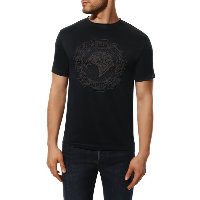 фото Хлопковая футболка stefano ricci