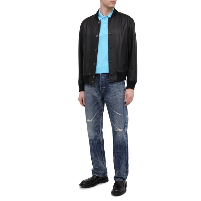 фото Хлопковое поло versace