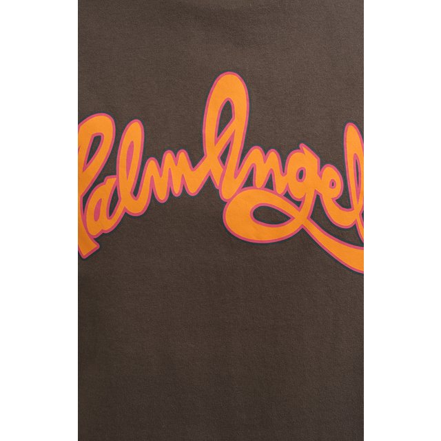 фото Хлопковая футболка palm angels