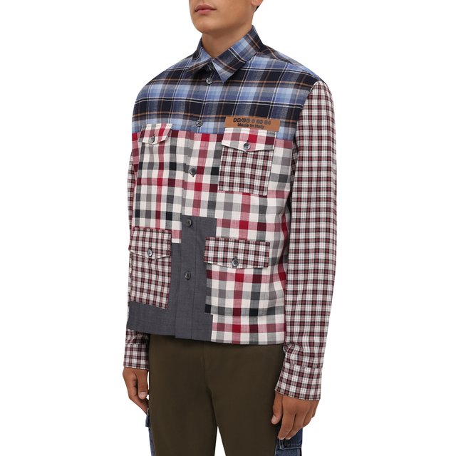 фото Хлопковая рубашка dolce & gabbana