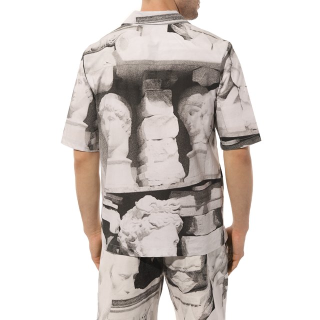 фото Хлопковая рубашка diego venturino