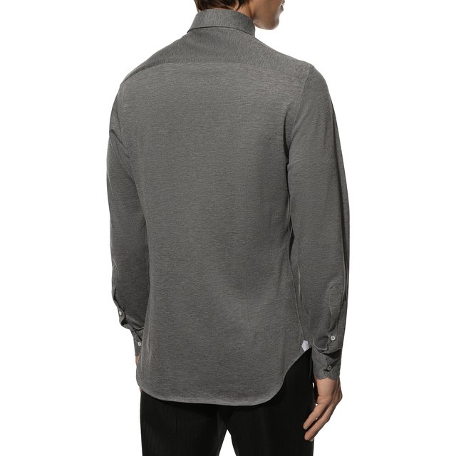 фото Хлопковая рубашка loro piana