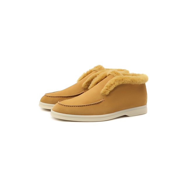 фото Замшевые ботинки open walk loro piana