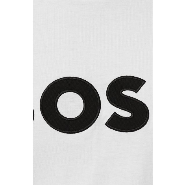 фото Хлопковая футболка boss