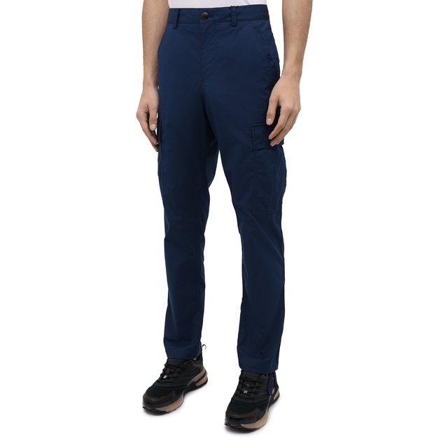 фото Хлопковые брюки-карго burberry