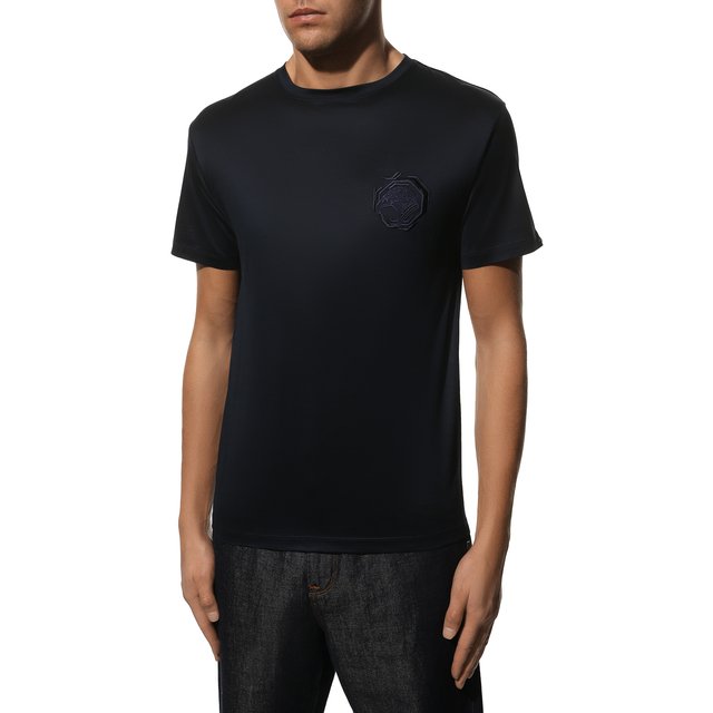 фото Хлопковая футболка stefano ricci