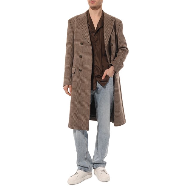фото Кожаные кеды brunello cucinelli