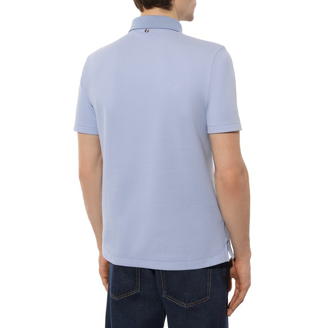 фото Хлопковое поло boss