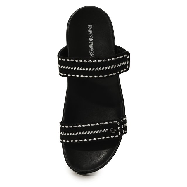 фото Текстильные шлепанцы emporio armani