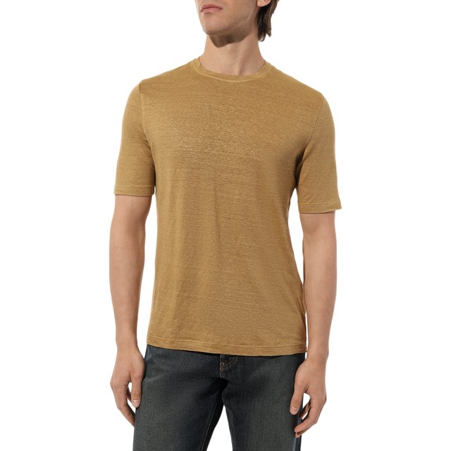 фото Льняная футболка andrea campagna