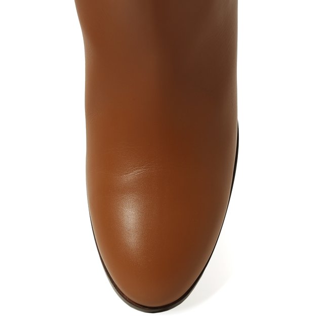 фото Кожаные сапоги paris loro piana