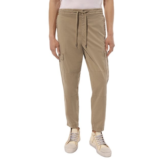 фото Хлопковые брюки boss orange