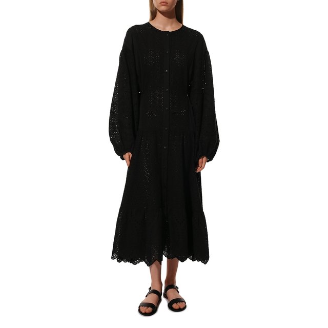 фото Платье из вышитого полотна ruban