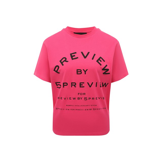 фото Хлопковая футболка 5preview