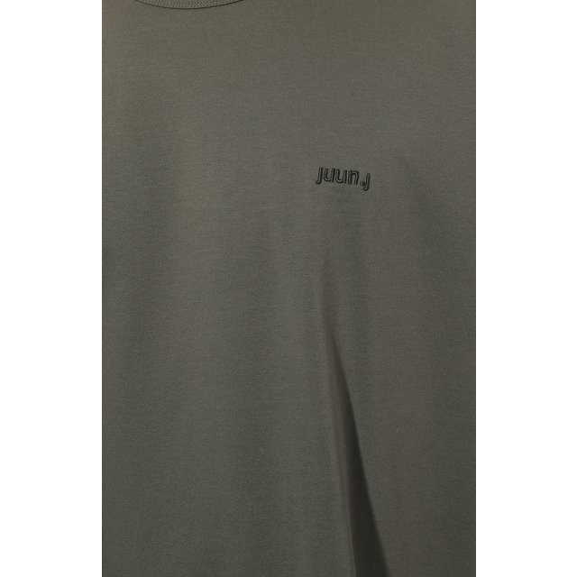 фото Хлопковая футболка juun.j