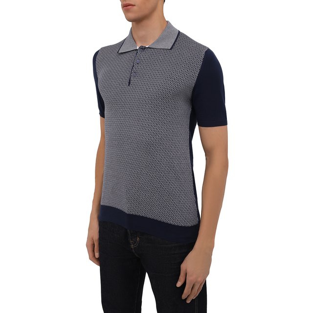 фото Хлопковое поло kiton