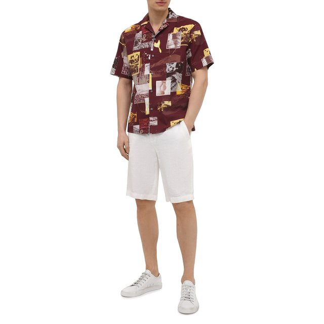 фото Хлопковая рубашка z zegna