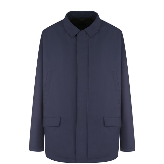 фото Куртка на молнии с внутренней меховой отделкой loro piana