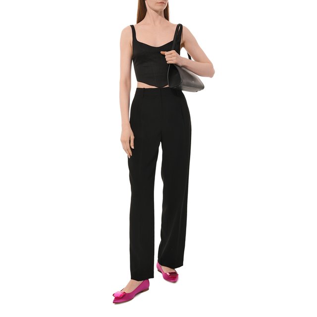 фото Текстильные балетки gianvito rossi