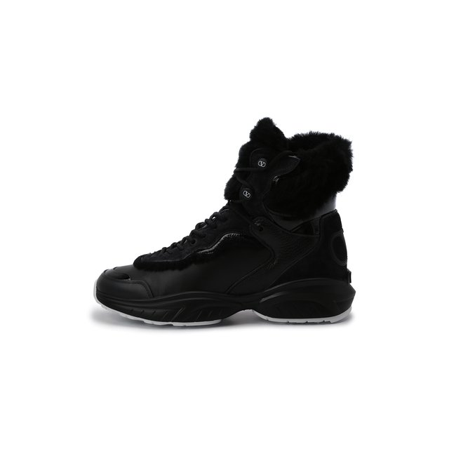 фото Кожаные кроссовки shegoes valentino