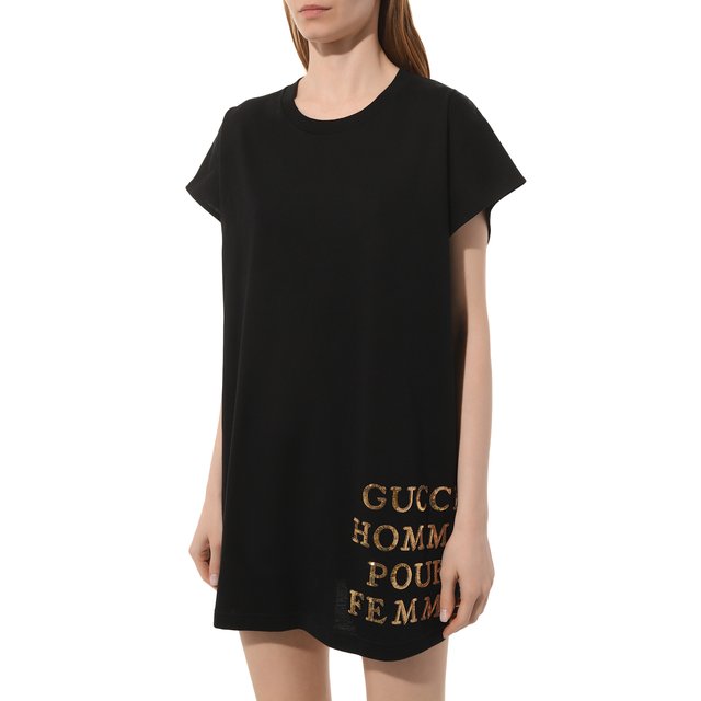 фото Хлопковое платье gucci