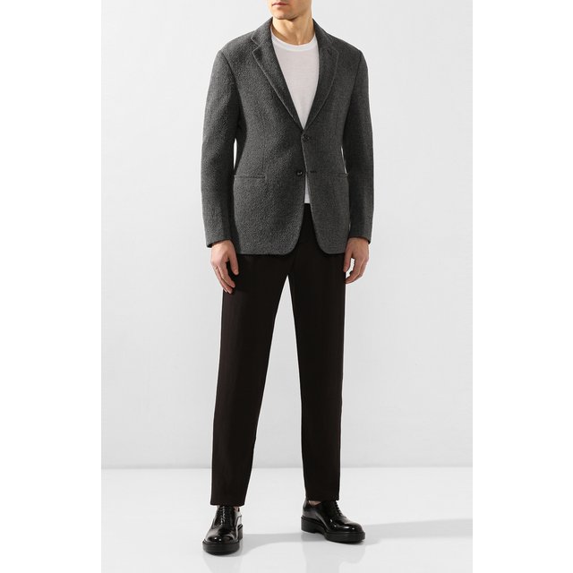 фото Брюки из смеси шерсти и вискозы giorgio armani