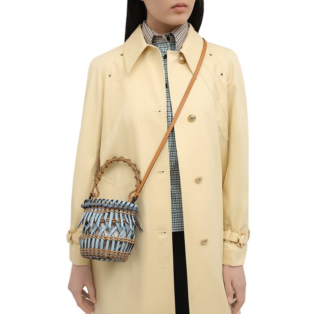 фото Сумка bucket fringes loewe