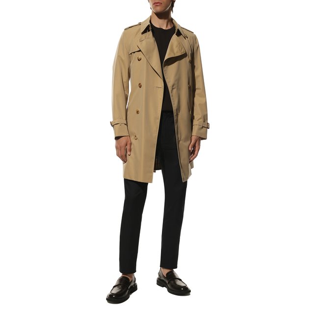 фото Хлопковые брюки burberry