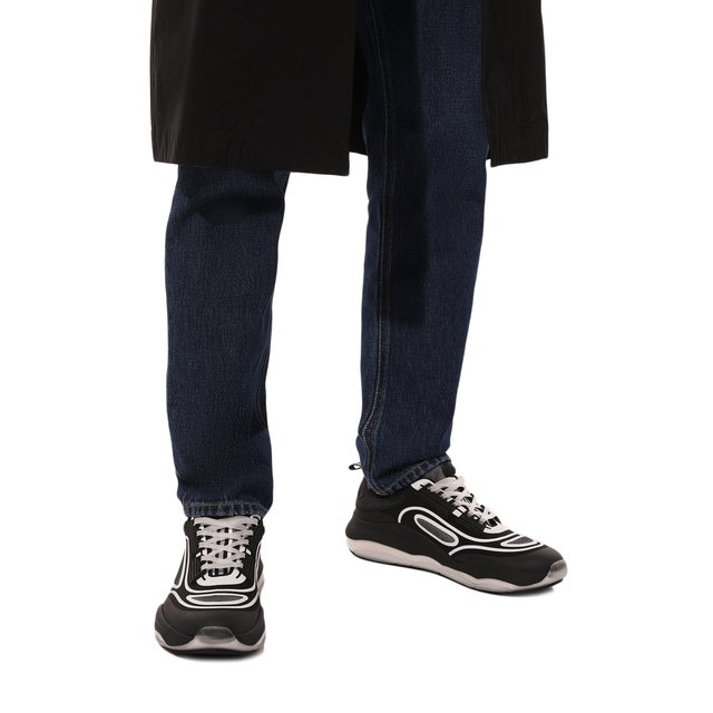 фото Текстильные кроссовки moschino