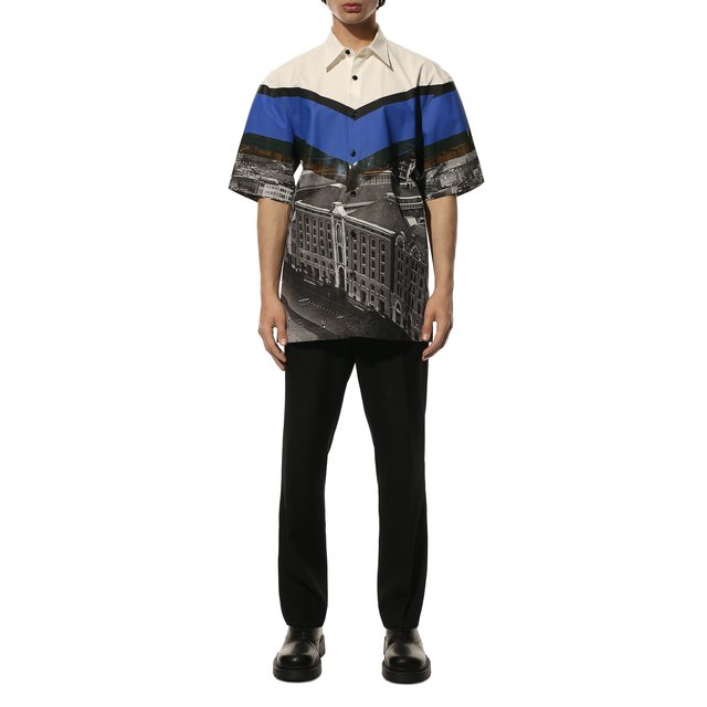 фото Хлопковая рубашка dries van noten