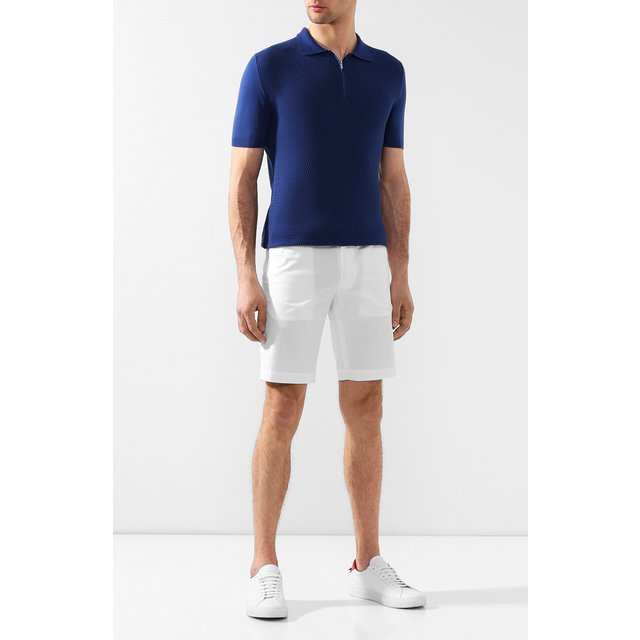 фото Хлопковое поло kiton