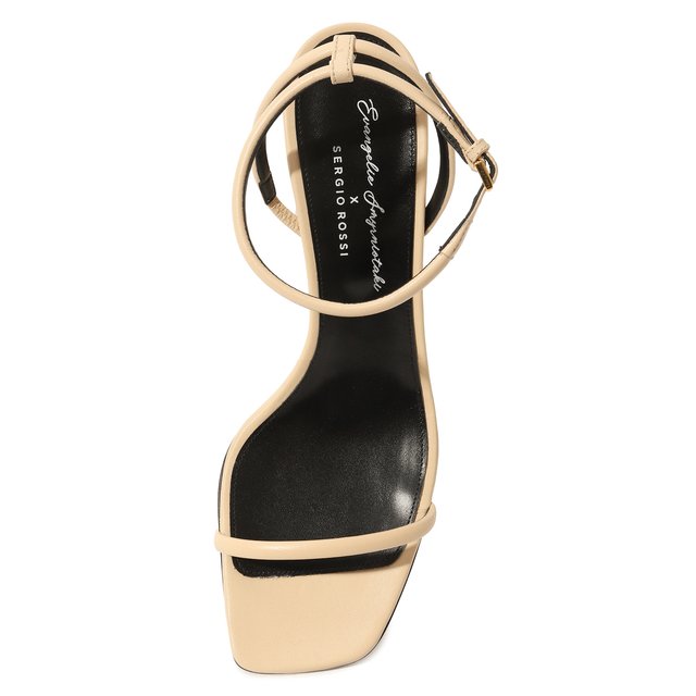 фото Кожаные босоножки evangeline 60 sergio rossi