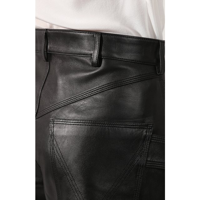 фото Кожаные шорты bottega veneta